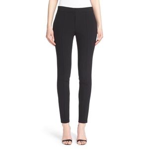 YIGAL AZROUËL Tailored Tuxedo Ankle Pants Black